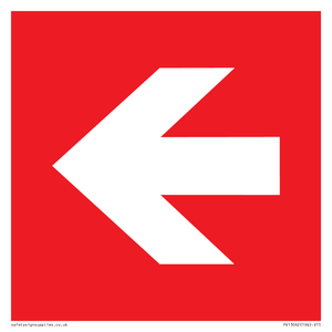 Left arrow (white on red background)